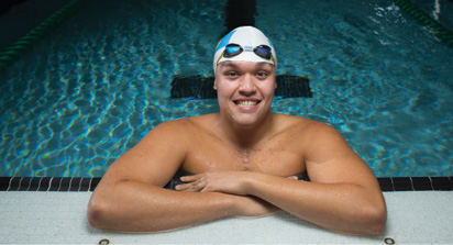 In the swim of things: Engineering student competes in Olympics